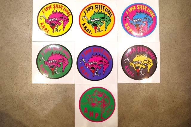 a.h.p.l(ando hand painted lures)『a.h.p.l ステッカー』