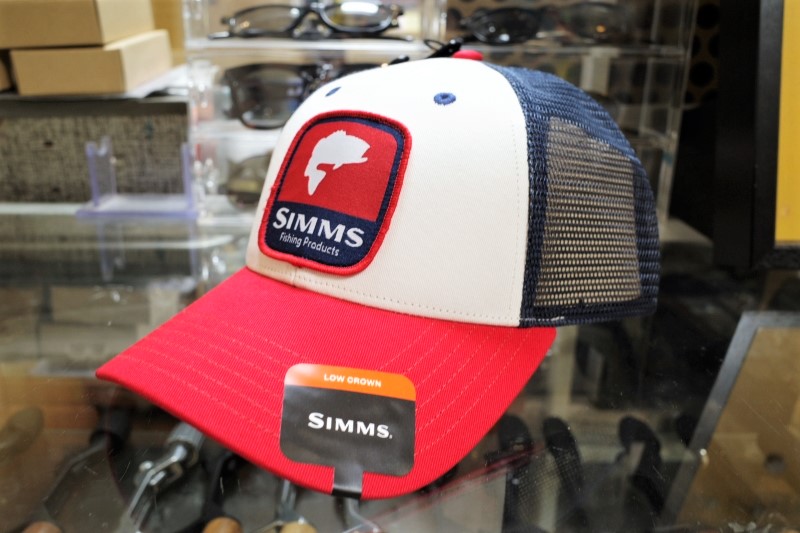 Simms cap シムス キャップ 帽子 ORIGINAL PATCH 新品