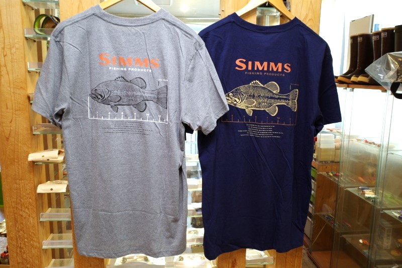 新品 シムス SIMMS SPECIES T-SHIRT コットン XL 12803-1347-Ms-Simms-Logo-T-